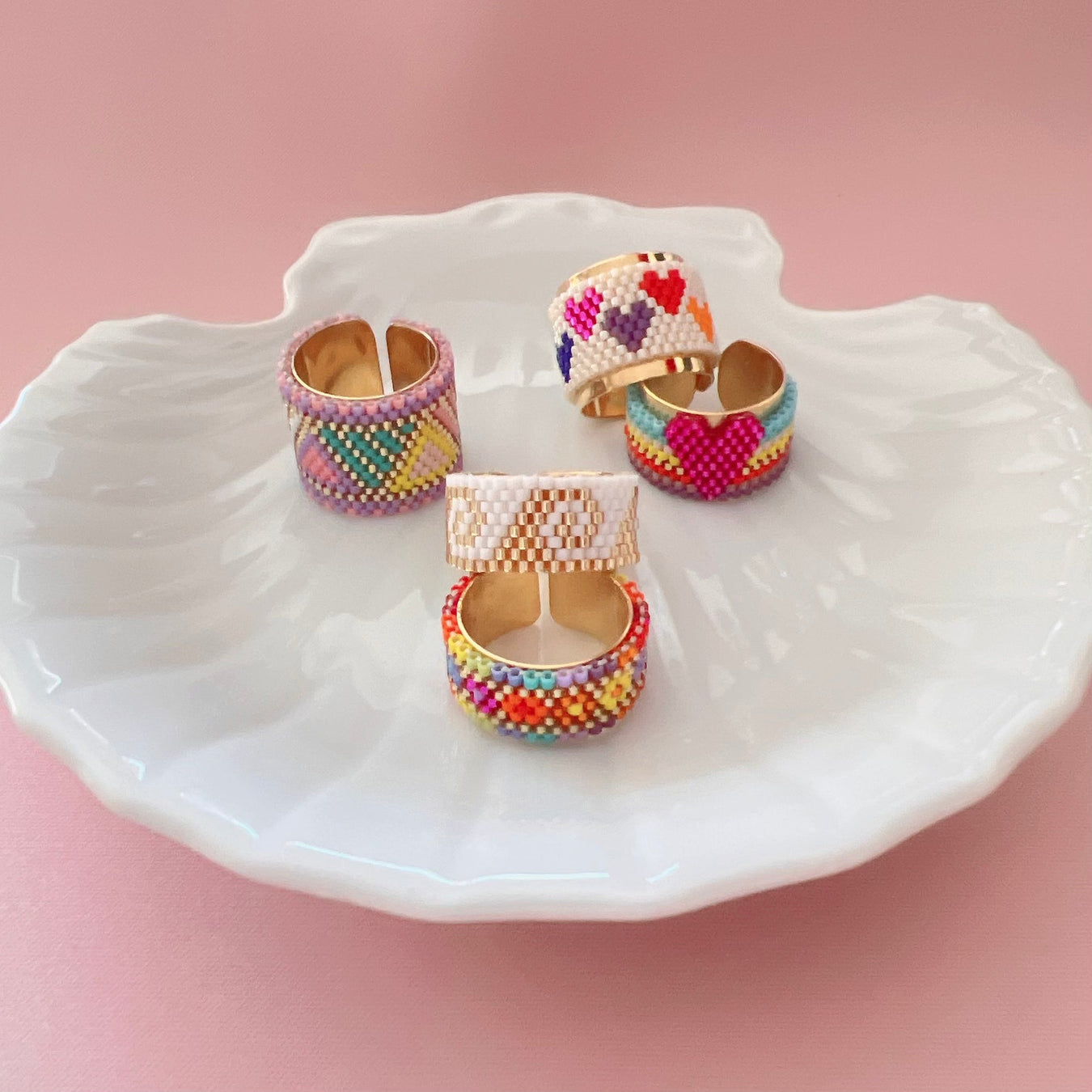 Beaded Rings