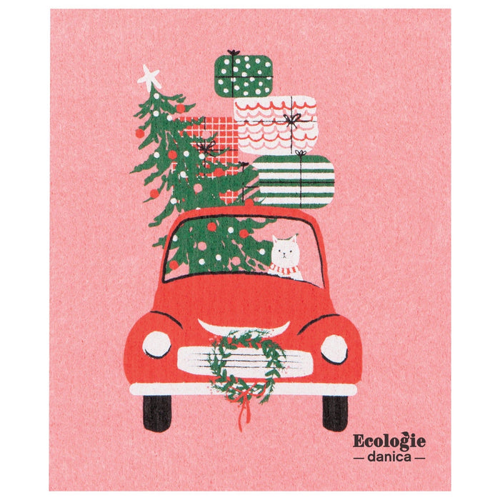 Holiday Joyride Sponge Cloth