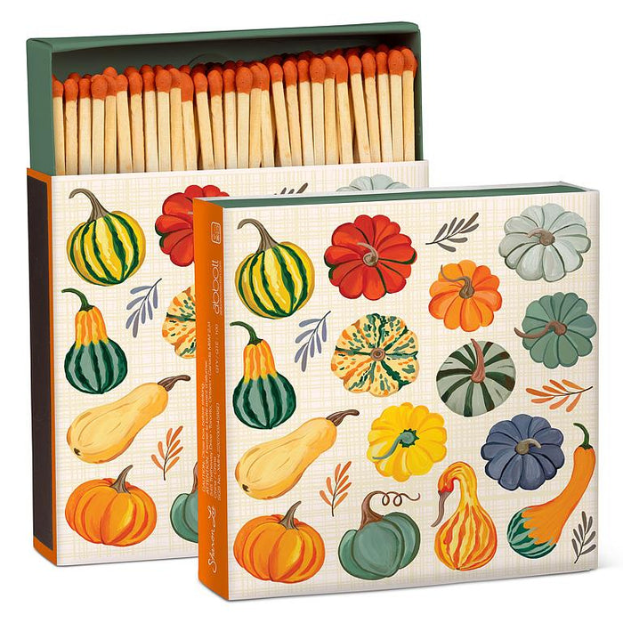 Gourds Square Matches. 100 Sticks.