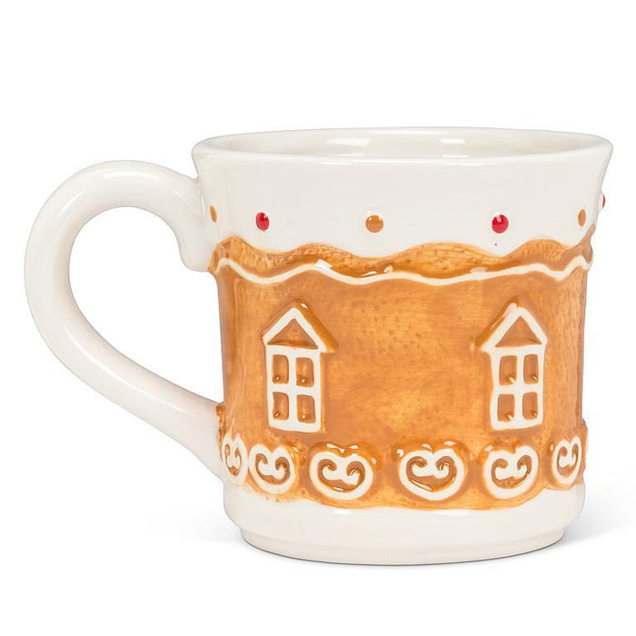 Festive Gingerbread House Mug