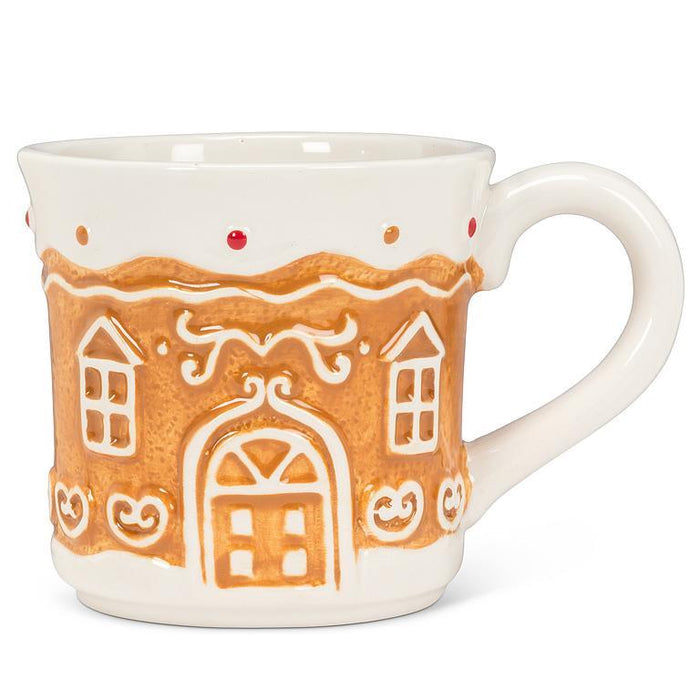 Festive Gingerbread House Mug