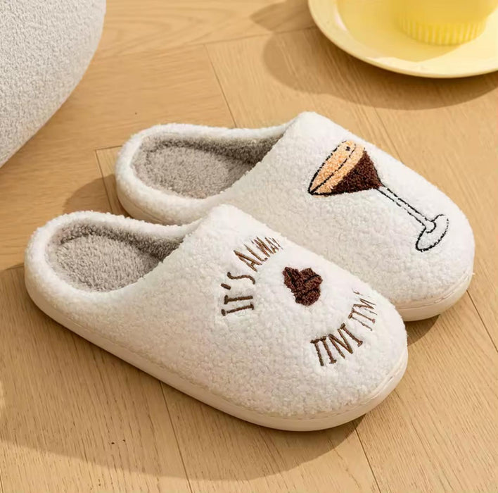 Chaussons duveteux Tini Time
