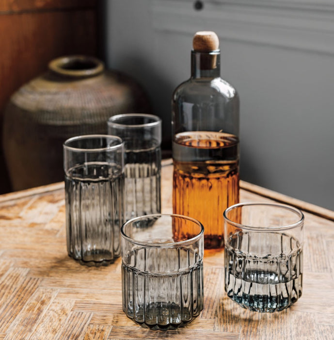 Channel Carafe 32 oz Smoke/Amber