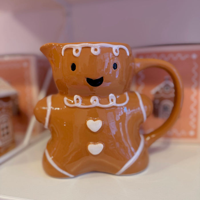 Cute Gingerbread Milk Jug
