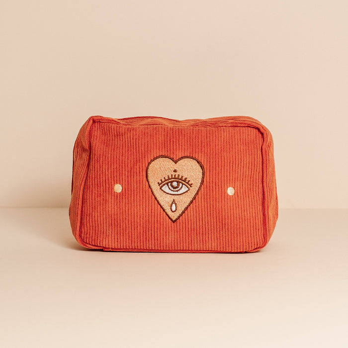 Milagrito Heart Makeup Bag