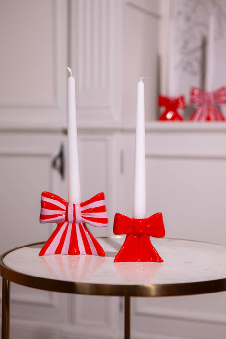 Bow Candle Holder Small