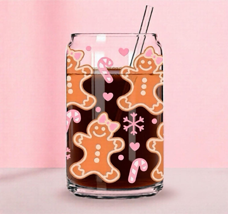 Libbey Glass Cup Gingerbread Girl