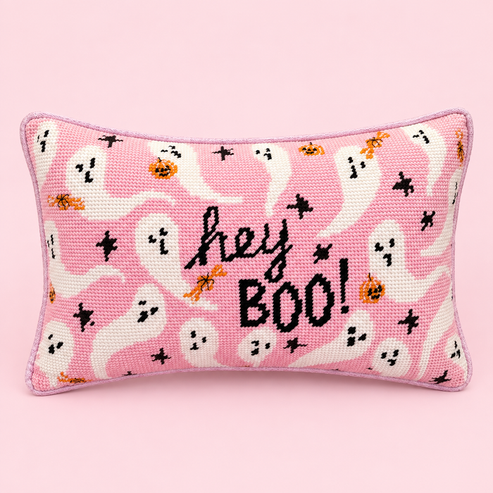 Decorative Pillow "Hey Boo"