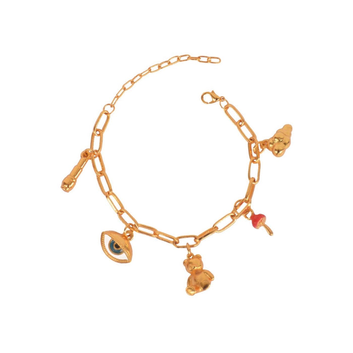 90s Babe Bracelet With Charms