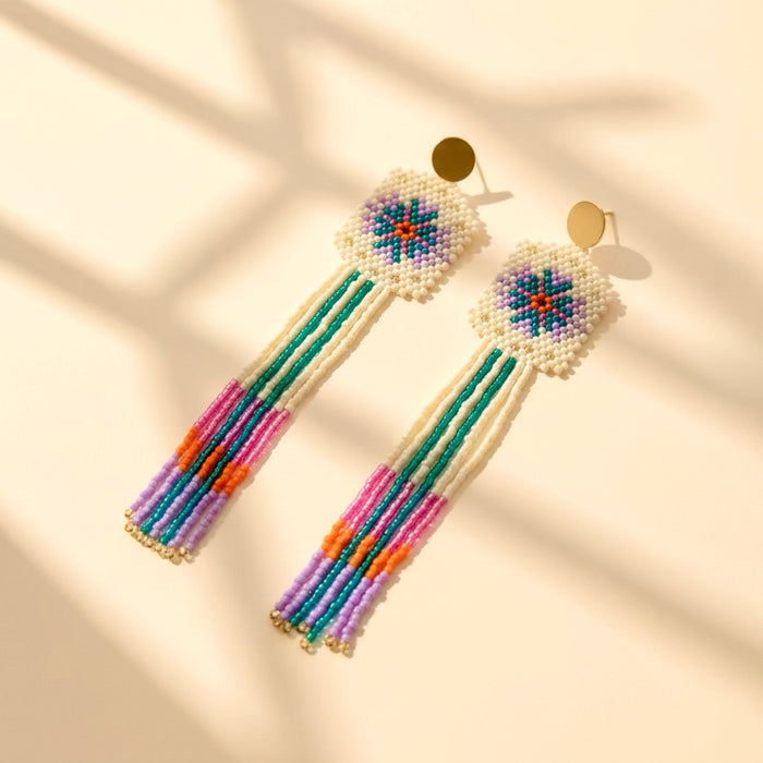 Boucles d'oreilles en perles Miyuki - Dakota