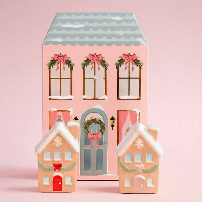 Gingerbread House Coquette Salt & Pepper Shakers