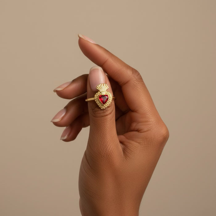 Sacred Heart Ring
