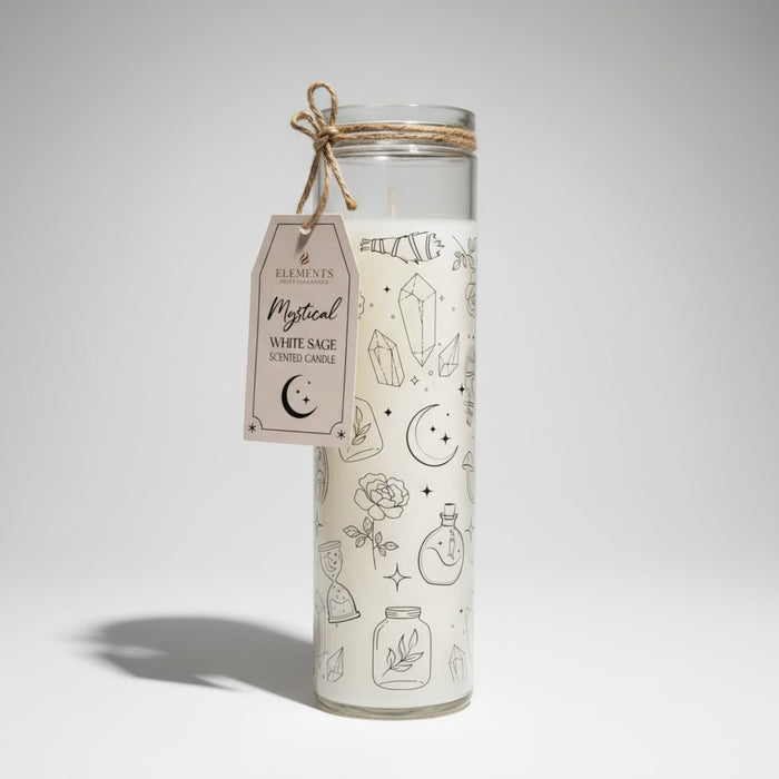 Bougie tube Pamplemousse Rose Soleil