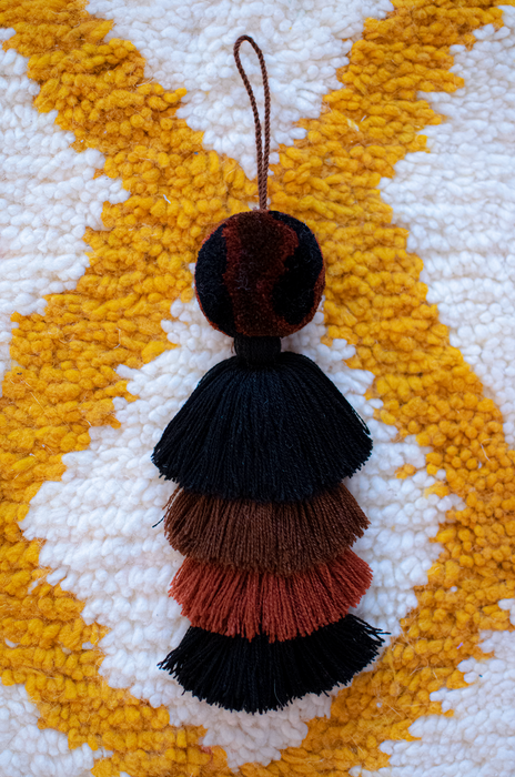 Cozy Cabin - Jumbo Pompom Tassel