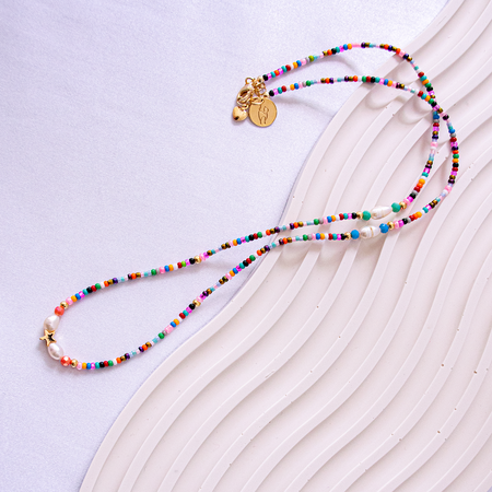 Colorful Beaded Necklace 