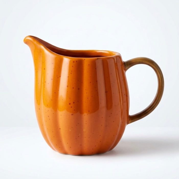 Pumpkin-Shaped Creamer