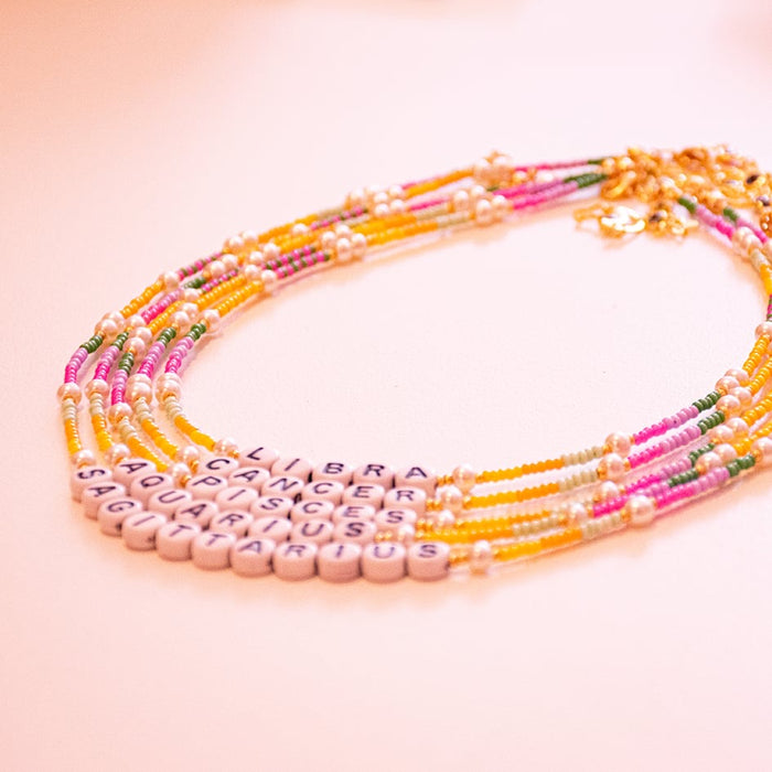 Collier de perles colorées – Starlight