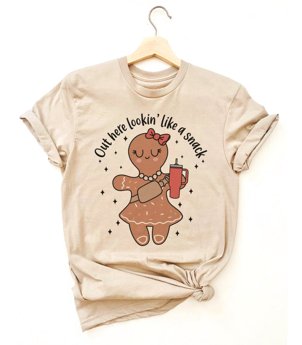 Coquette Gingerbread Cookie Tee