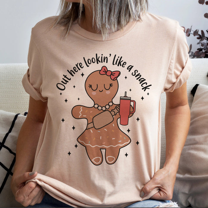 Coquette Gingerbread Cookie Tee