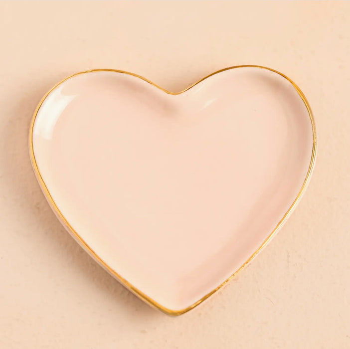 Mini Pink Heart Trinket Dish