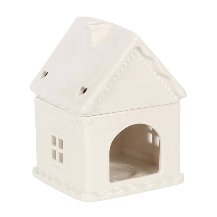 Heart Ceramic House Wax Burner