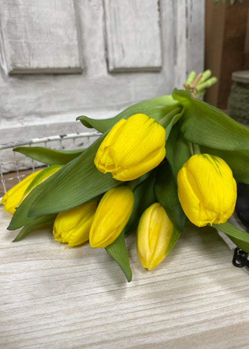 Realistic Artificial Tulips Bouquet
