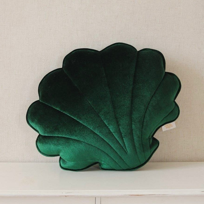 Emerald Pearl Velvet Shell Pillow