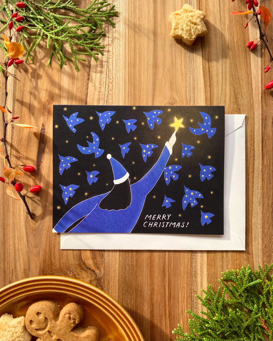 Christmas Card - Starry Night