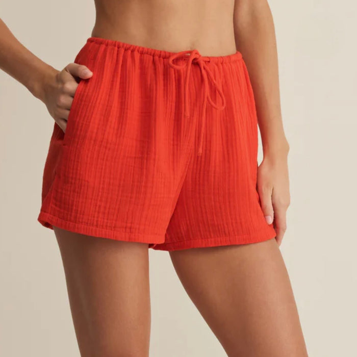 Daylight Airy Lychee Gauze Shorts
