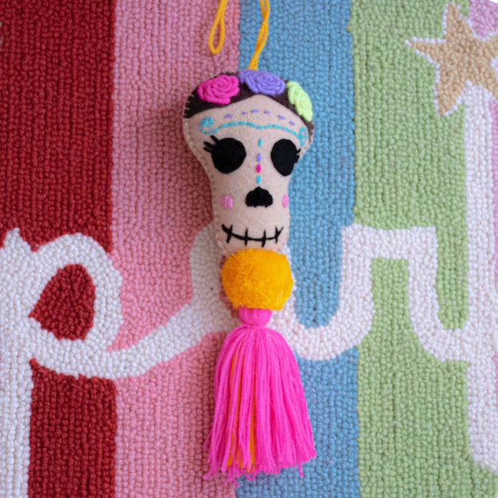 Skull Cutie - Pink Tassel