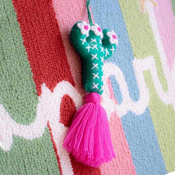 Cactus Crush - Dark Pink Tassel