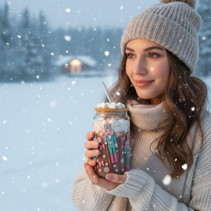 Libbey Glass Cup Nutcracker Dreams