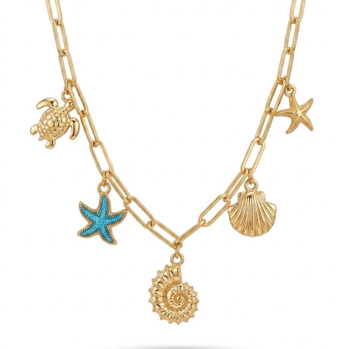 Charms Necklace Under The Sea