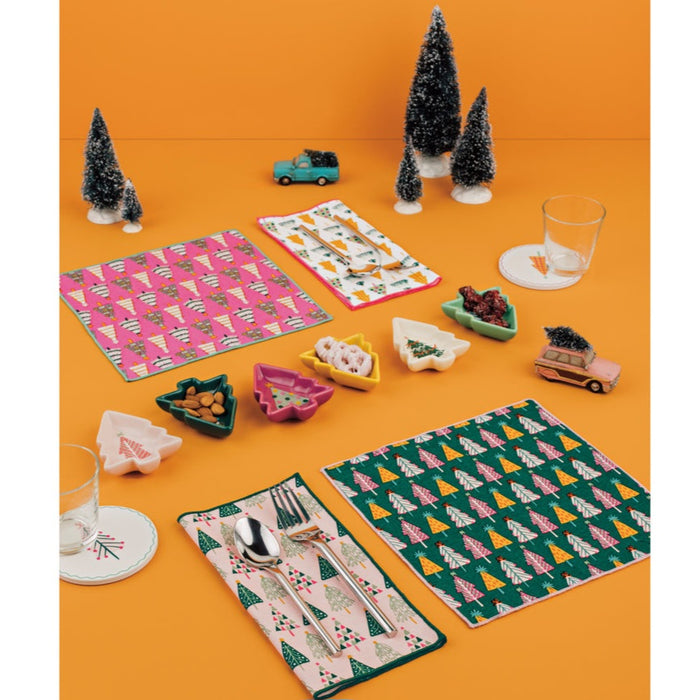 Glitzmas Shaped Pinch Bowls 