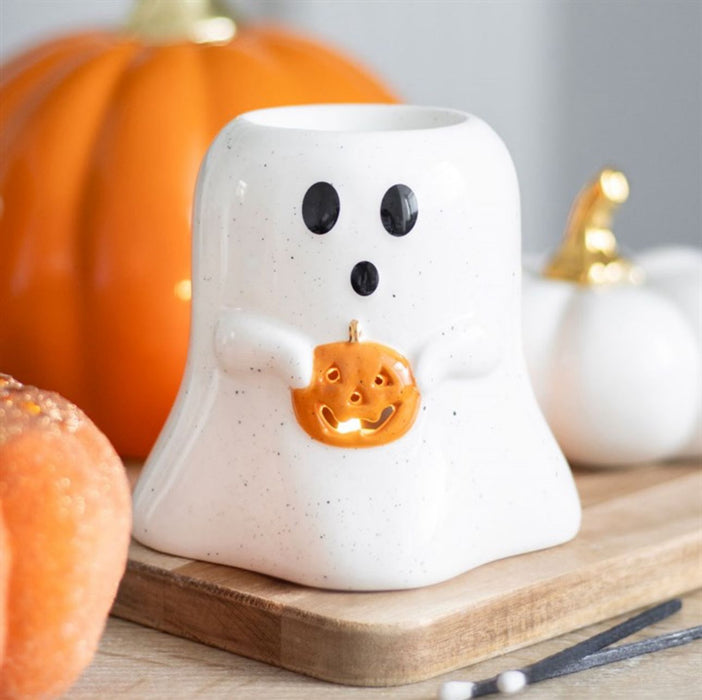 Ghost Halloween Oil Burner and Wax Warmer