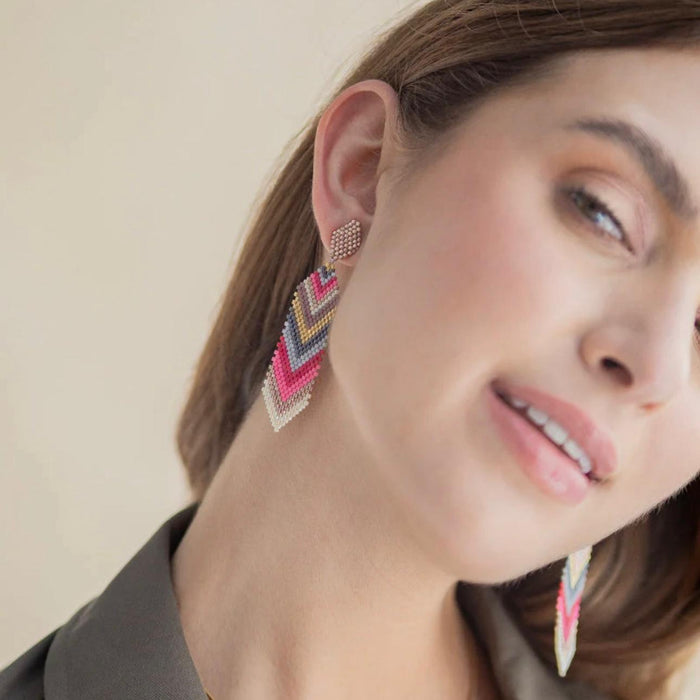 Crispy Leaf Earrings