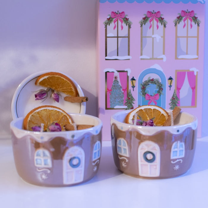 Limited Edition Coquette Gingerbread House Candle