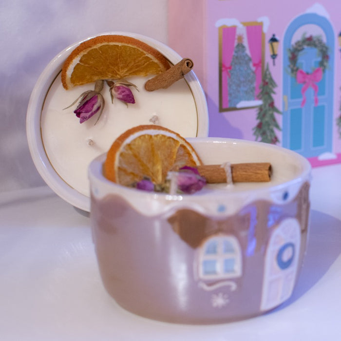 Limited Edition Coquette Gingerbread House Candle