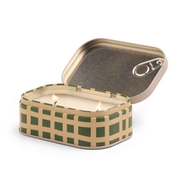 French Baguette Bistro Candle Tin