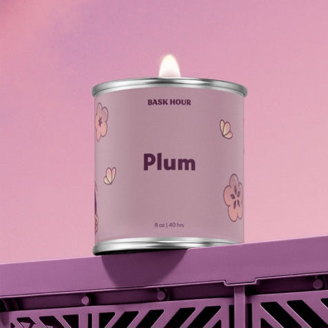 Plum Natural Candle