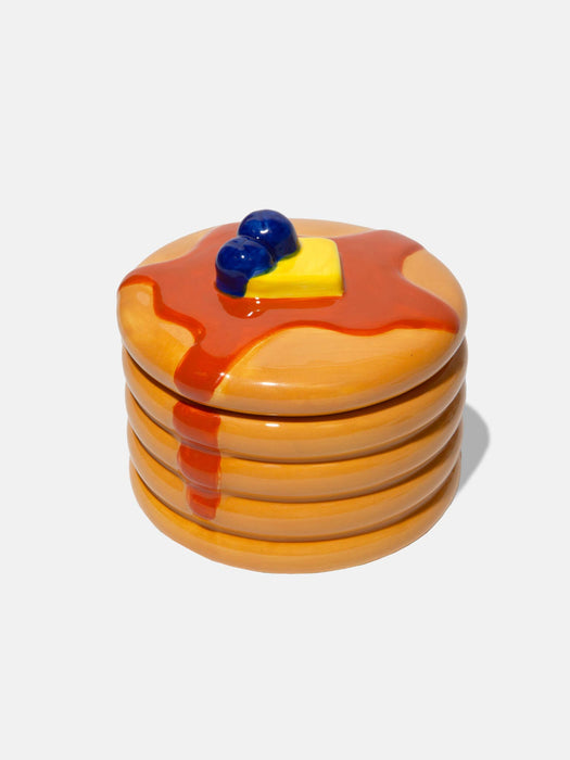 Pancakes Ceramic Storage Box