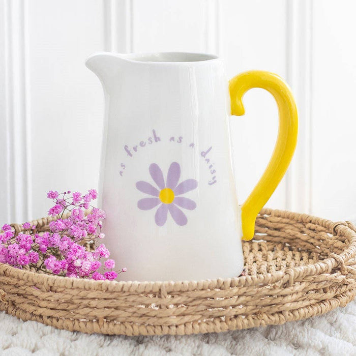 Fresh as a Daisy Ceramic Jug