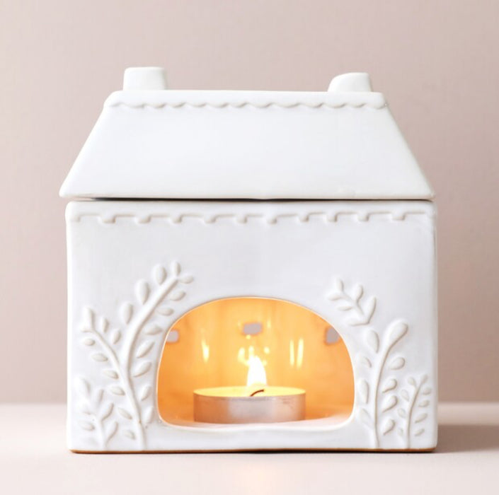 Ceramic House Wax Burner