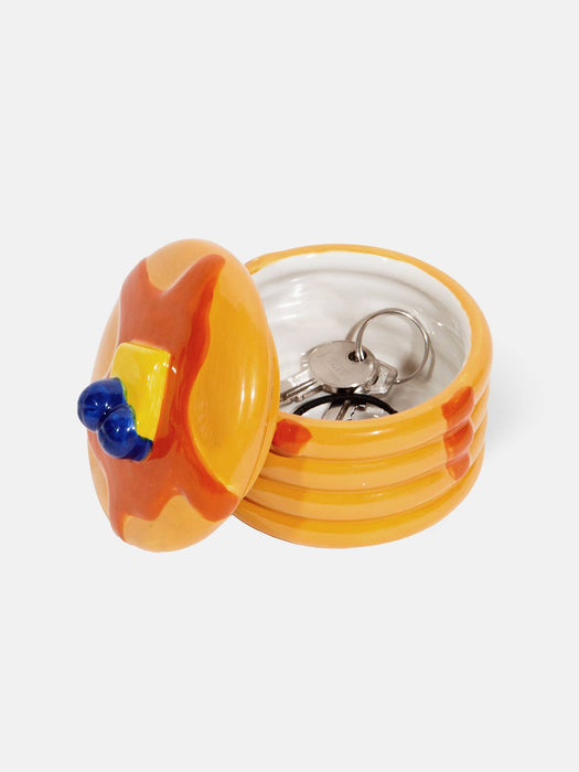 Pancakes Ceramic Storage Box