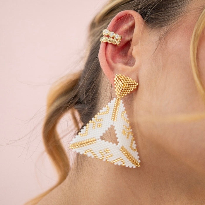 Cuff Hoop Earrings - Night