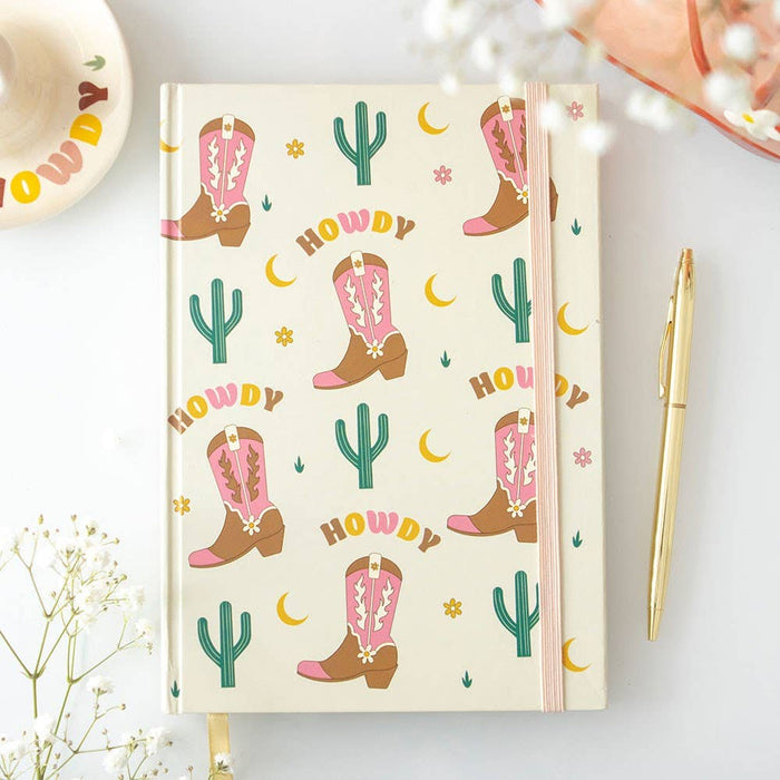 Cowboy Boot Notebook