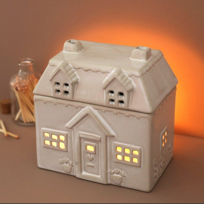 Ceramic House Wax Burner