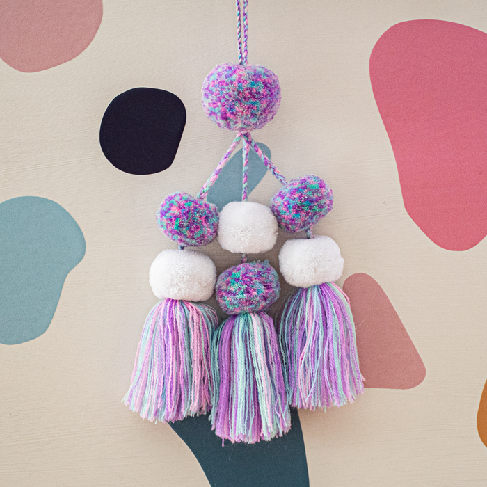 Magic Unicorn - Pompom Dreamcatcher