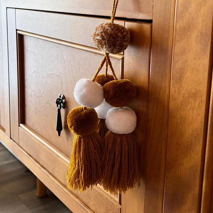 Marigold - Pompom Dreamcatcher