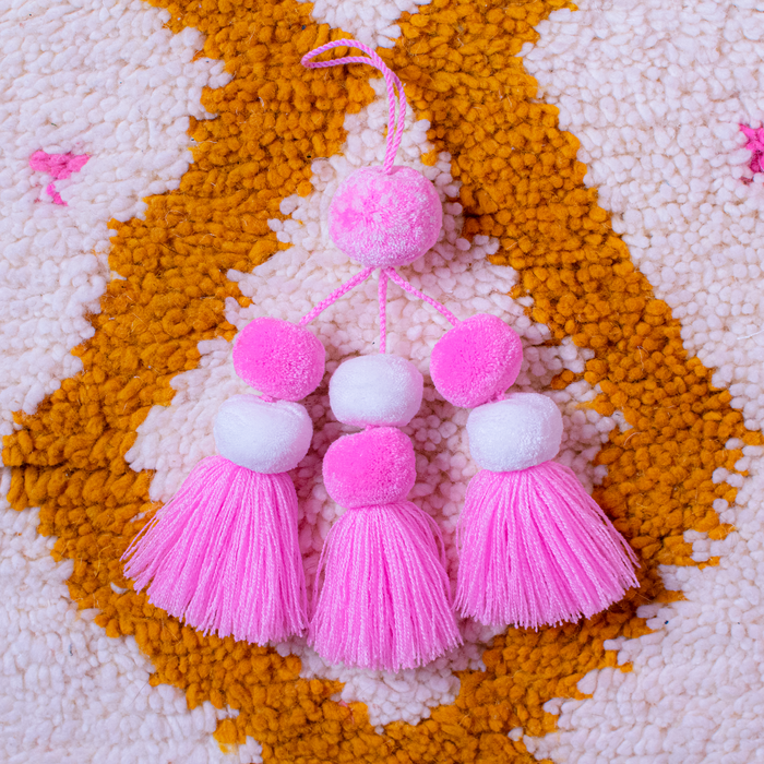 Candy Cotton - Pompom Dreamcatcher